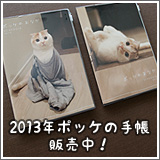 2013年ポッケの手帳販売中！